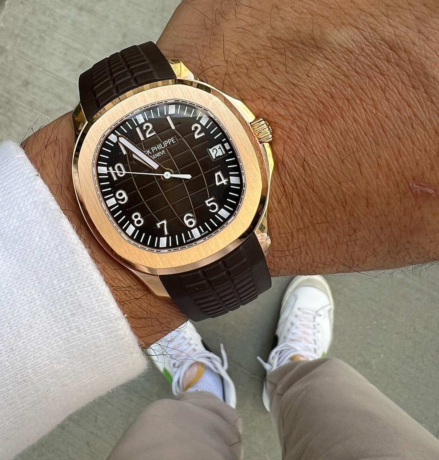 PATEK PHILIPPE 5167R
AQUANAUT