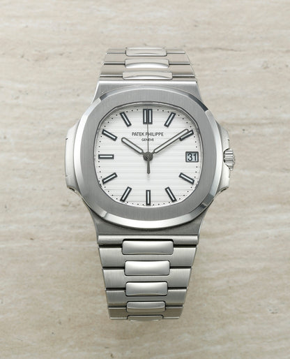 PATEK PHILIPPE NAUTILUS CADRAN BLANC