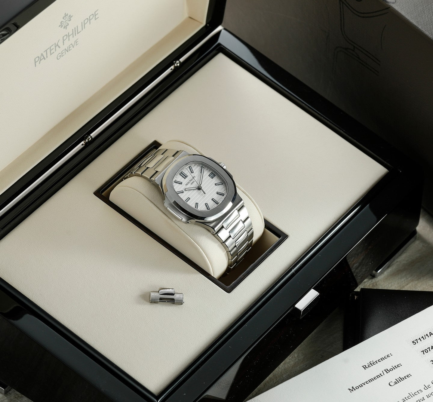 PATEK PHILIPPE NAUTILUS CADRAN BLANC