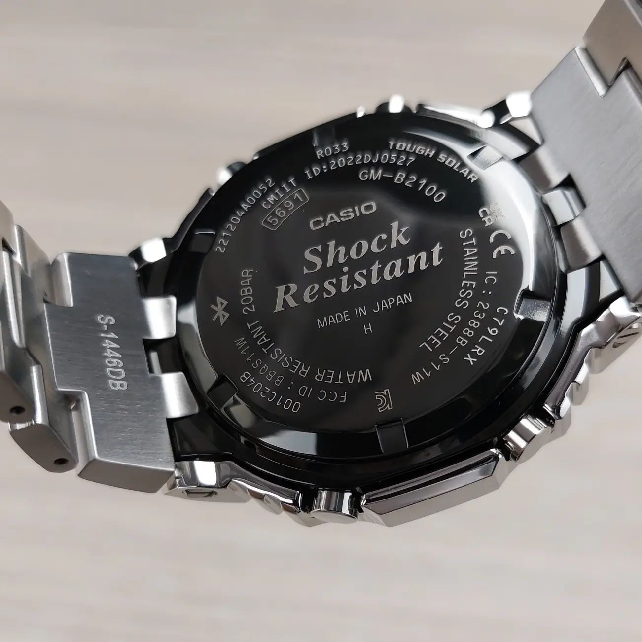 G-SHOCK ARGENT