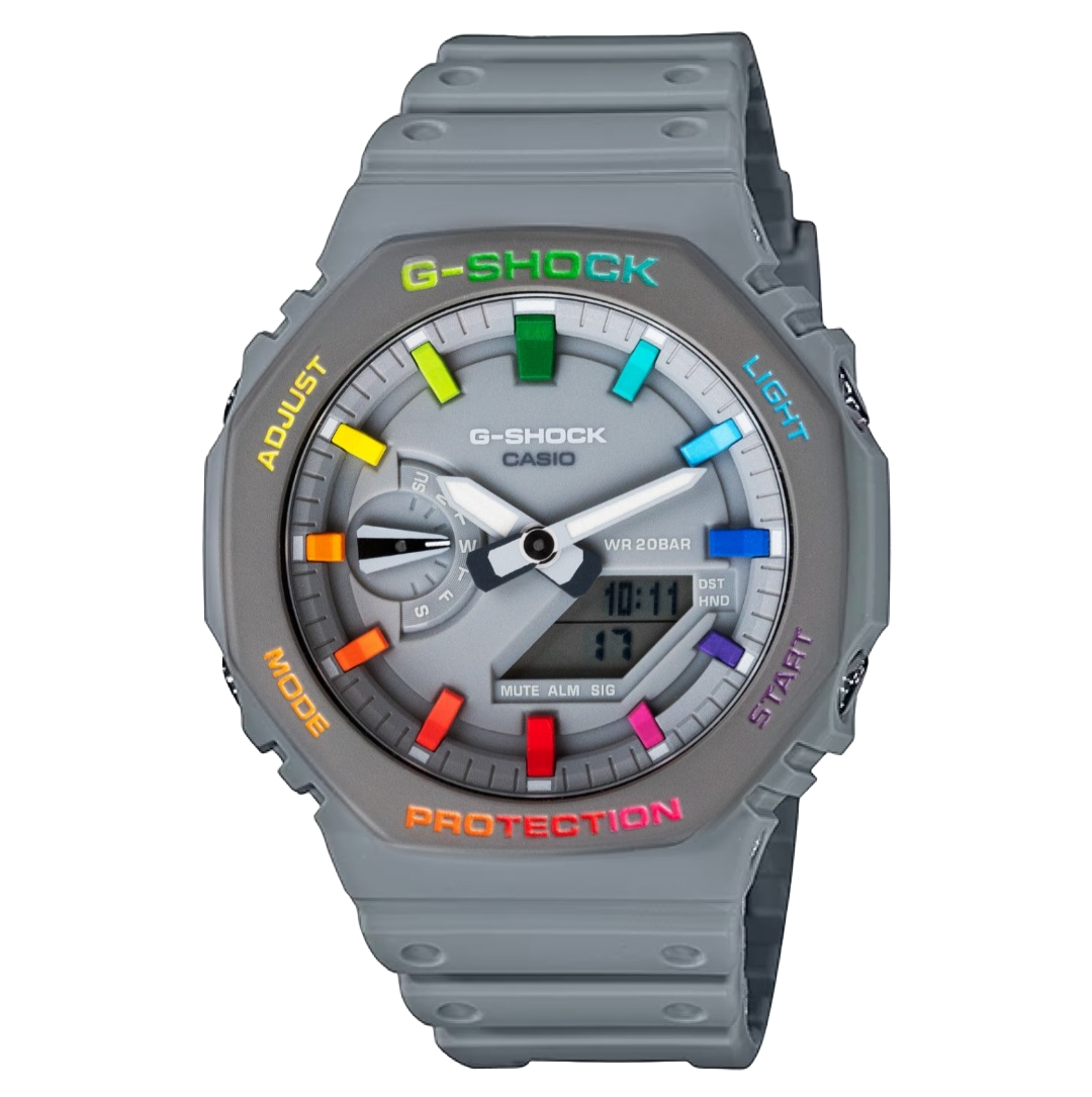 G-SHOCK GREY RAINBOW