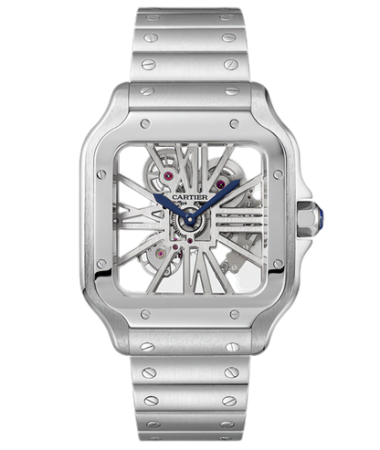 CARTIER SANTOS SQUELETTE