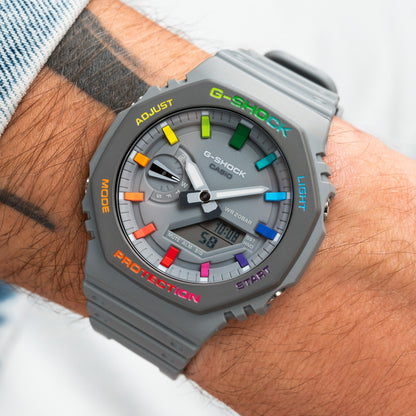 G-SHOCK GREY RAINBOW