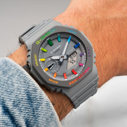 G-SHOCK GREY RAINBOW