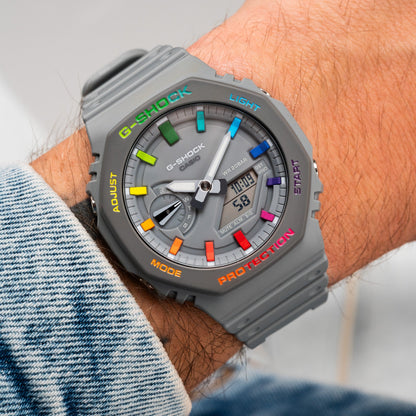 G-SHOCK GREY RAINBOW