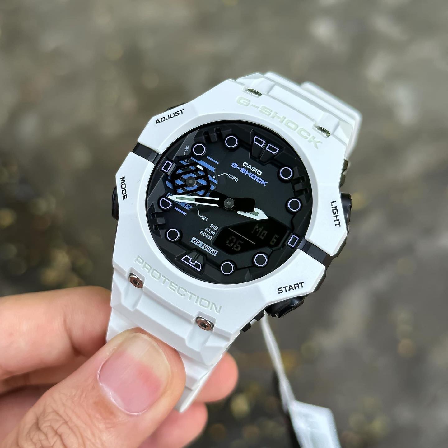 G-SHOCK GAB BLANC