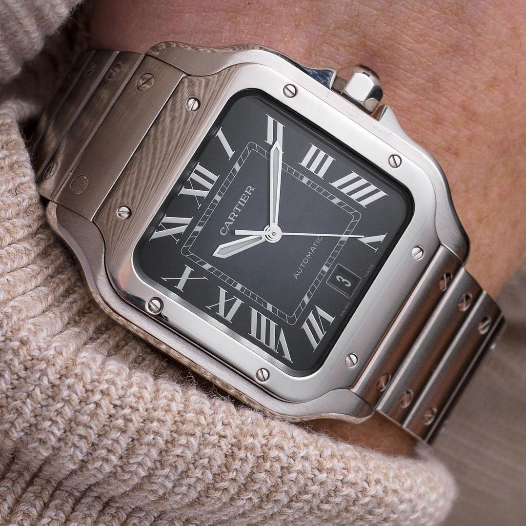 CARTIER SANTOS BLACK